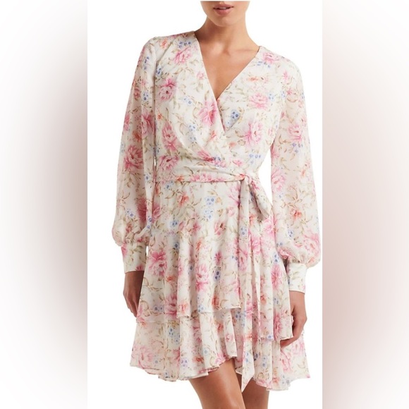 Floral elegant dress - Picture 2 of 4